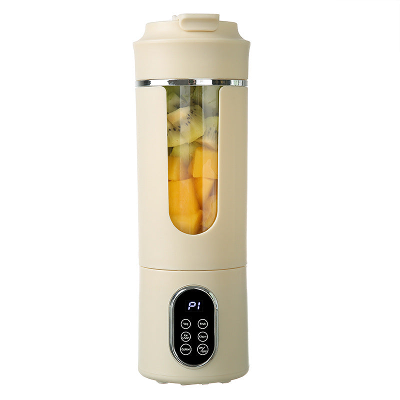 BlendGo portable smoothie blender in beige