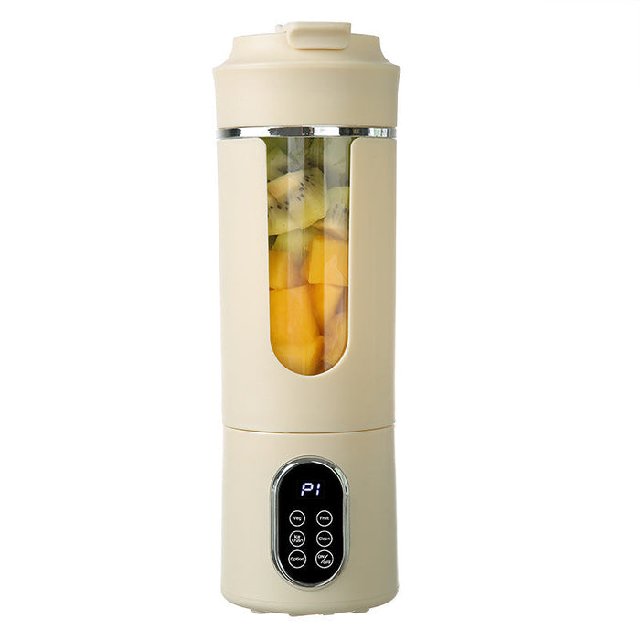 BlendGo portable smoothie blender in beige