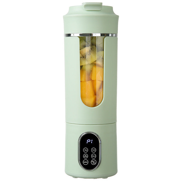 BlendGo portable smoothie blender in light green